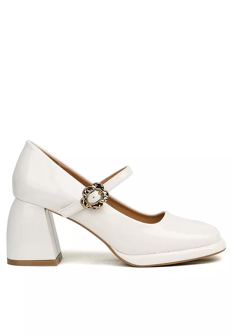 Discount on Twenty Eight Shoes  shoes - SKU: 6cm Elegant Buckle Strap Mary Jane Shoes Xj180-6