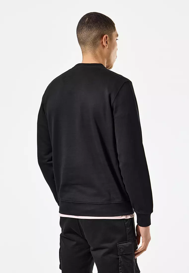 MENS BLACK NEVE CREW WITH PARACHUTE POCKET