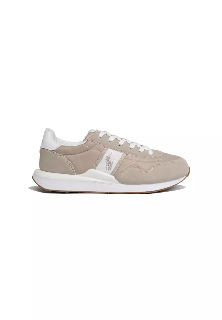 Discount on Polo Ralph Lauren  shoes - SKU: Train 89 Sport Sneaker - White/Khaki (244127)