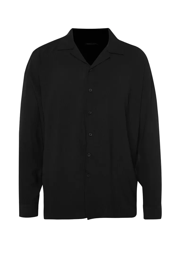 Collared Oversized Shirt