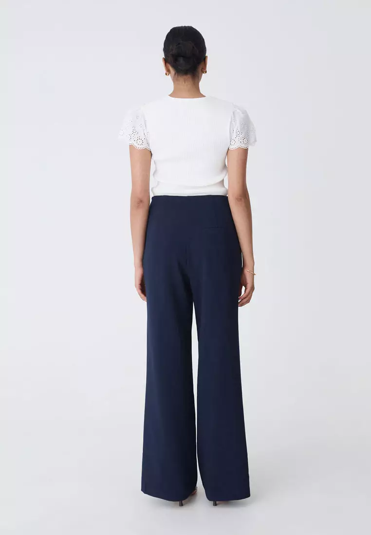 Evie Wide Leg Sailor Pants