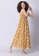 FabAlley yellow Yellow Floral Halter Neck Smocked Maxi Dress D1B7FAA1F1EB4EGS_5