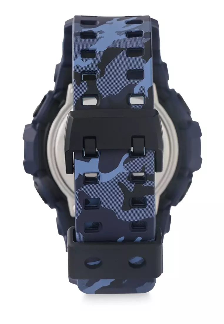 Casio G-SHOCK Jam Tangan Pria - Blue Army - Resin - GA-700CM-2ADR