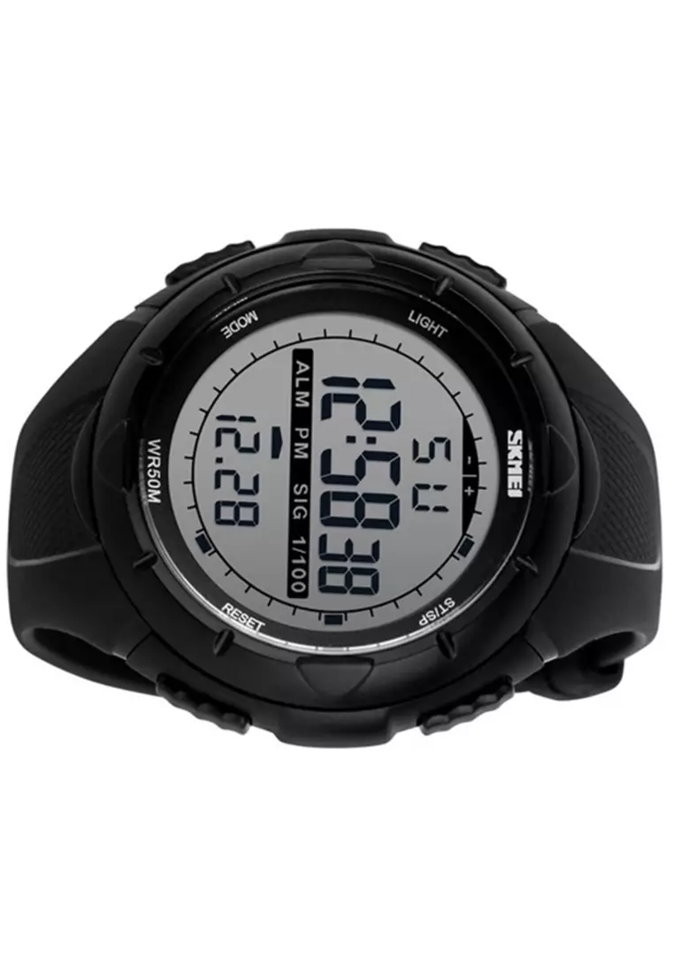Jam Tangan Sport Outdoor Digital Pria Strap Tali Sillicone Anti Air Stopwatch Penghitung Waktu ORIGINAL - YG76