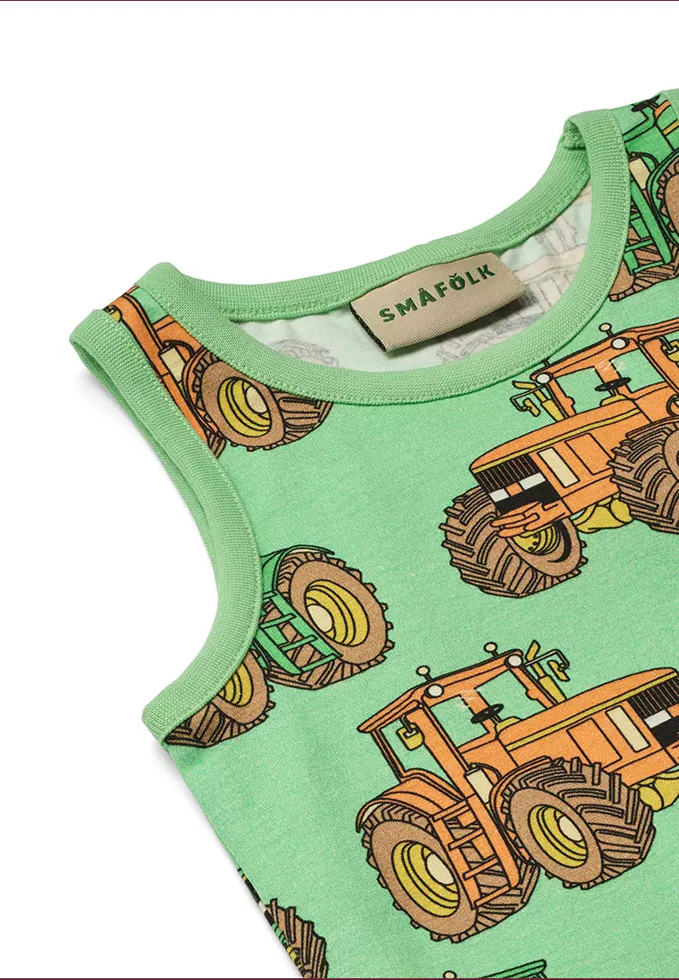 Underwear set with tractors