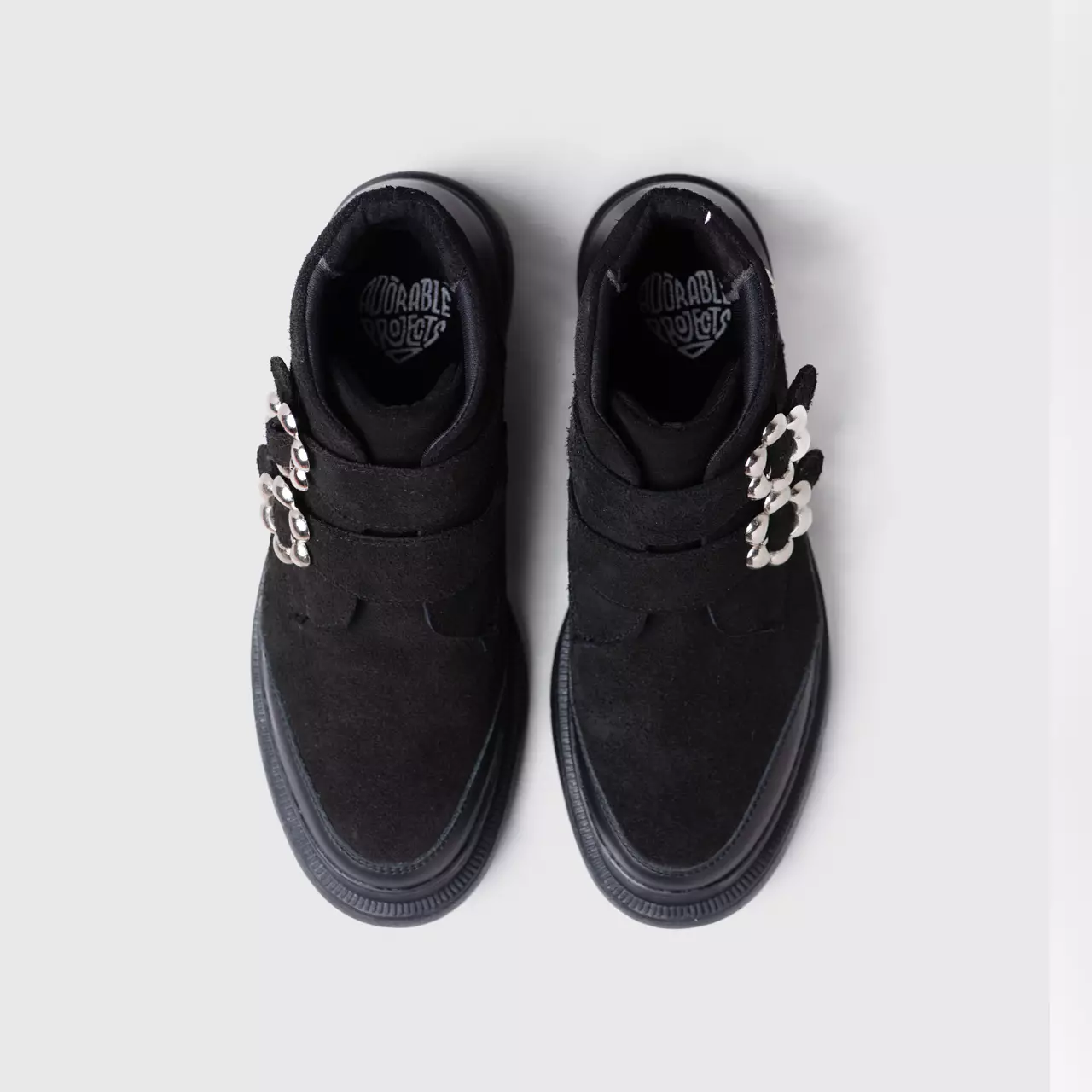 Fatmara Boots Genuine Suede Black