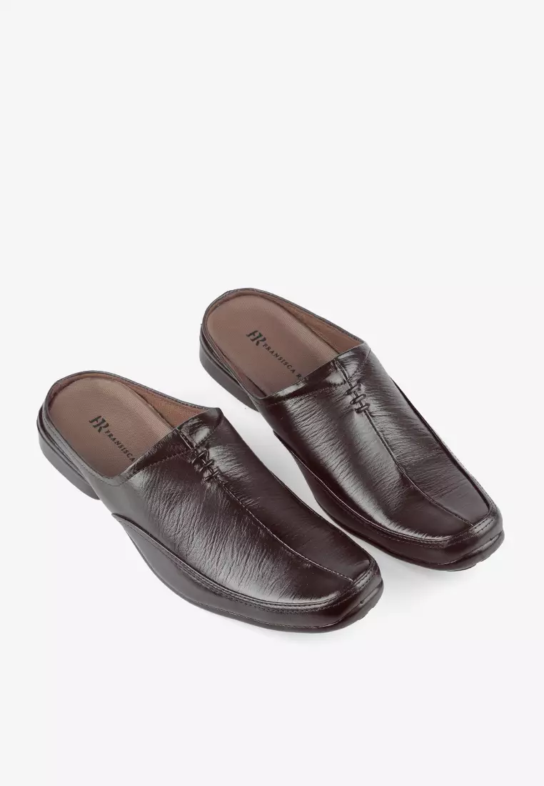 Sepatu Kulit Asli Formal Bustong Pria M.Edric 02