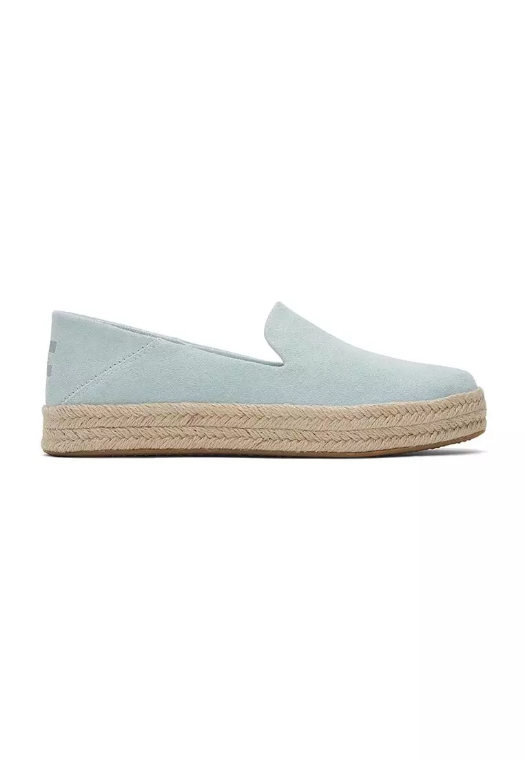 Women Carolina Light Mint Suede Shoes