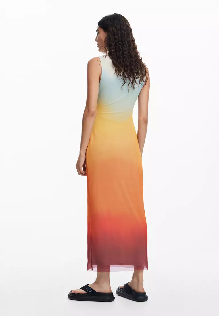 Ombre tulle dress