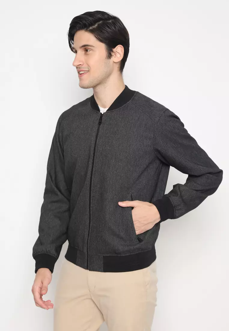 Jobb Goldfinch Jacket Pria Slim Fit Black