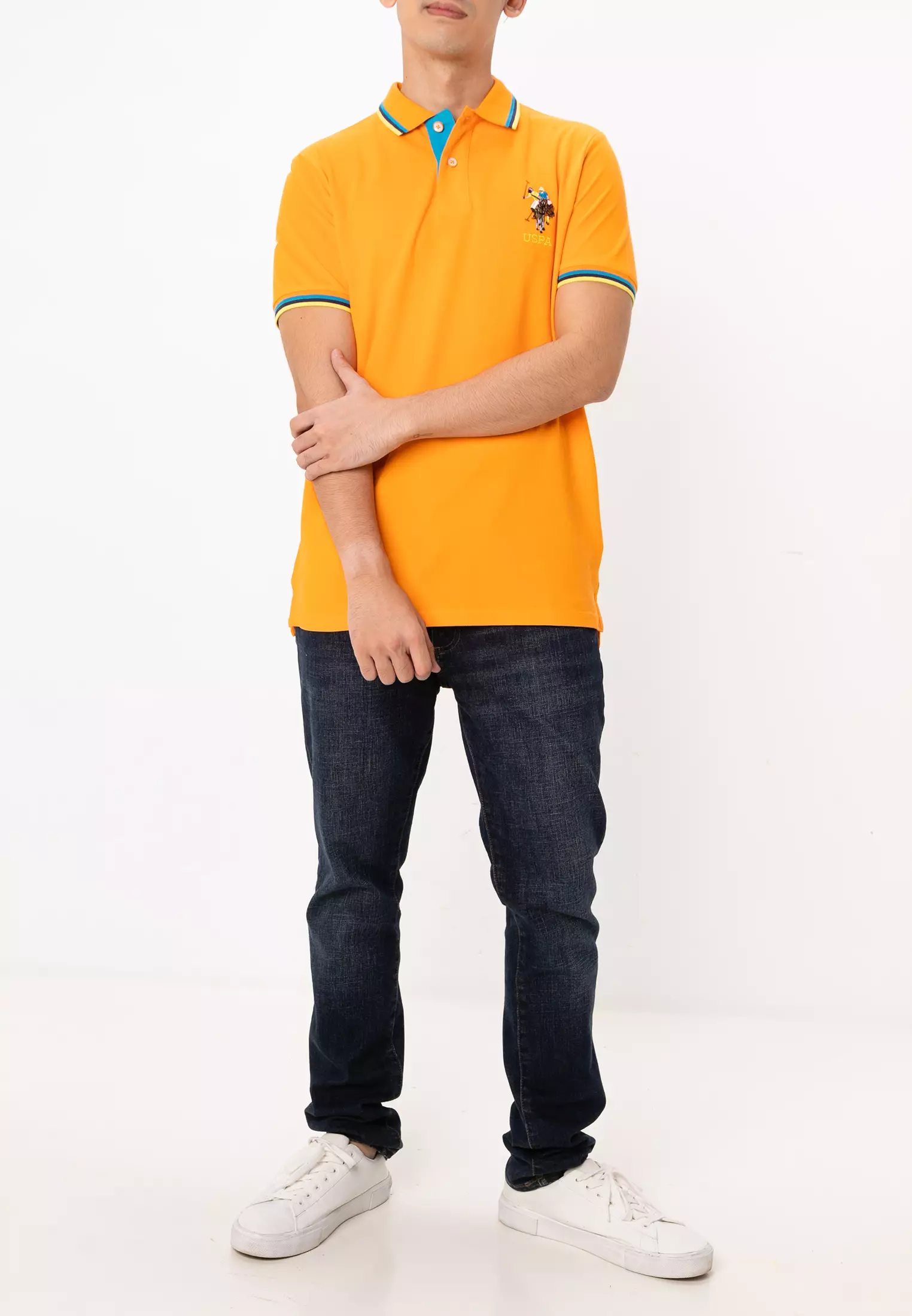 Short Sleeves Collared Polo Shirt