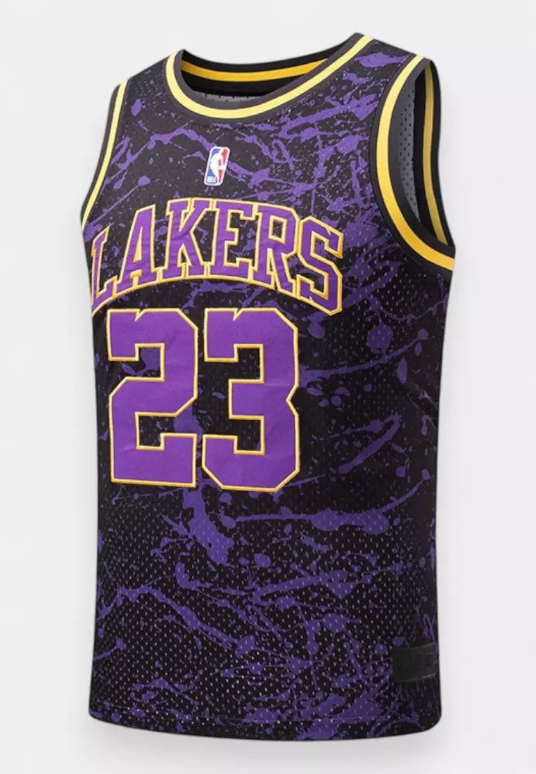 Los Angeles Lakers Lebron James #23 Basketball Jersey Regular Fit Mens Tank Jersey Drops Collection