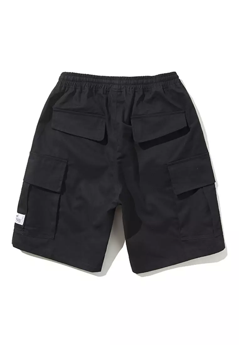 Mens black shorts with pockets online