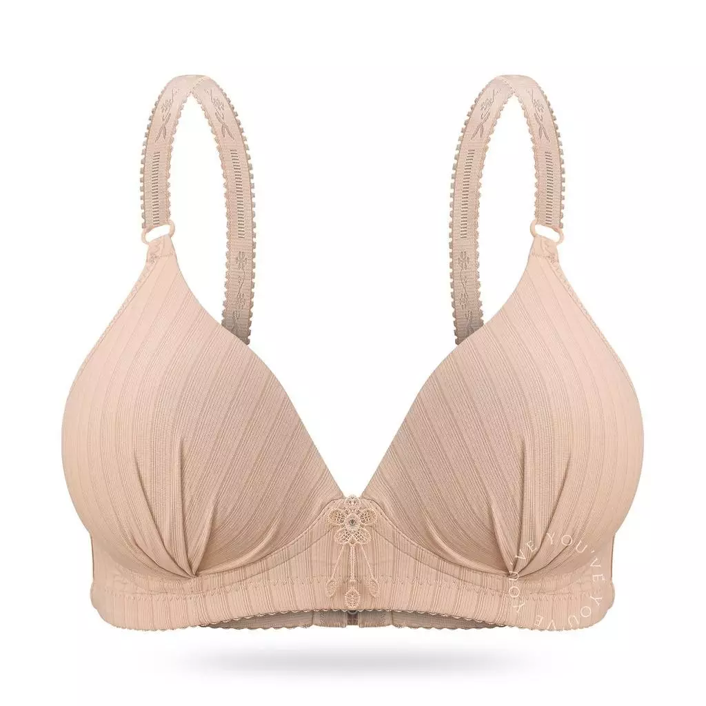 YOUHAVE PAKET HEMAT 2PCS BRA GRATIS 2PCS BRA Busa Tipis Tanpa Kawat Katun Jepang Seksi Cup B C Kait 3 100092