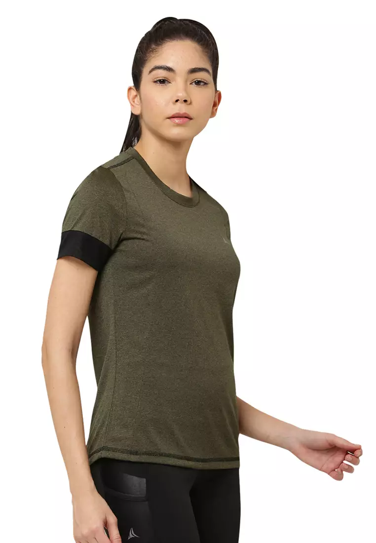 Women's Running/Training Green T-Shirt