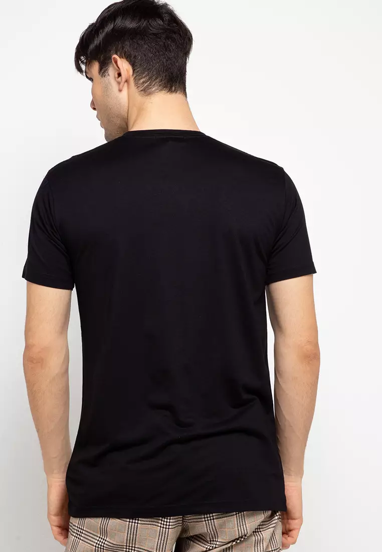 Nade NT316 This Is My Game Big Line Hitam Kaos anti kusut Pria