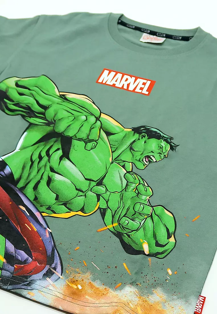 Boys Licensed Oversize Graphic T-Shirt "Blast Hulk"