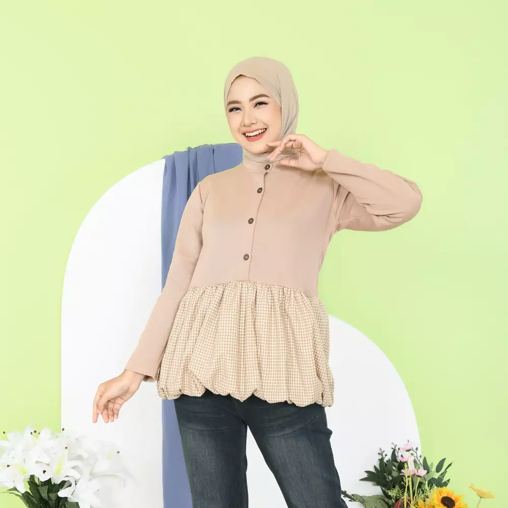 Chira Balloon Top - Coksu M19719 R3S6