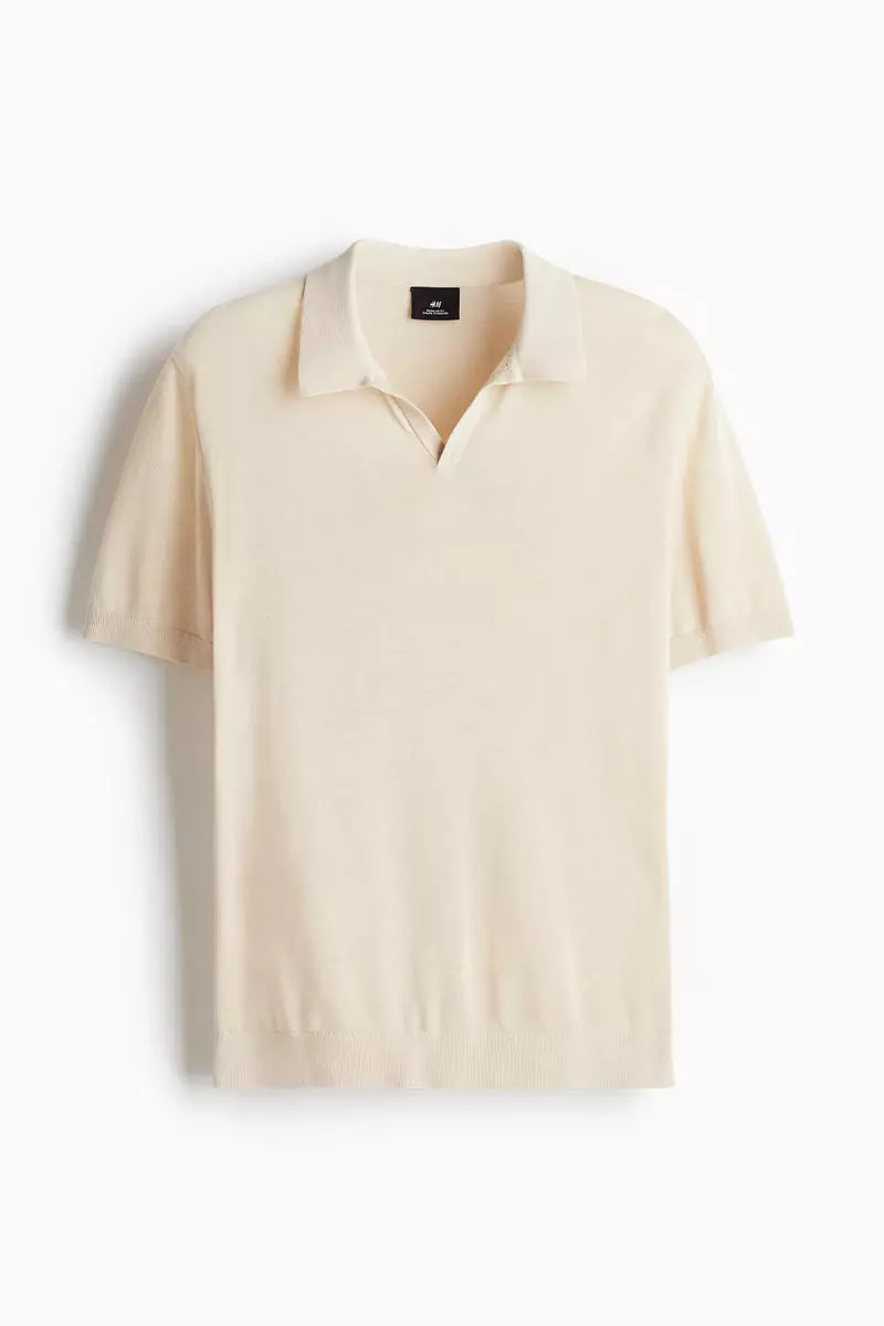 Regular Fit V-neck polo shirt