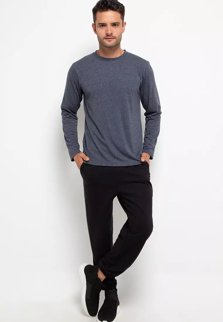 Atasan Kaos Lengan Panjang