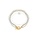 Glamorousky white Fashion Temperament Plated Gold 316L Stainless Steel Geometric Cubic Zirconia Double Layer Bracelet with Imitation Pearls 516CCACC490833GS_2