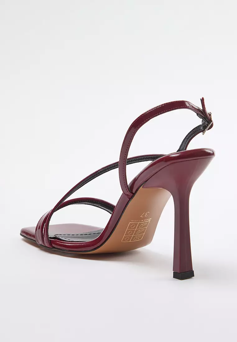 Patent Strappy Heels