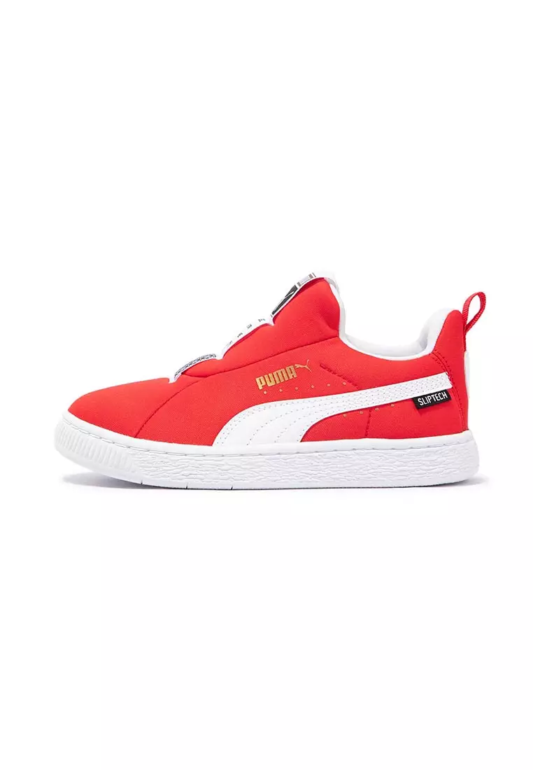 Puma classic suede red top