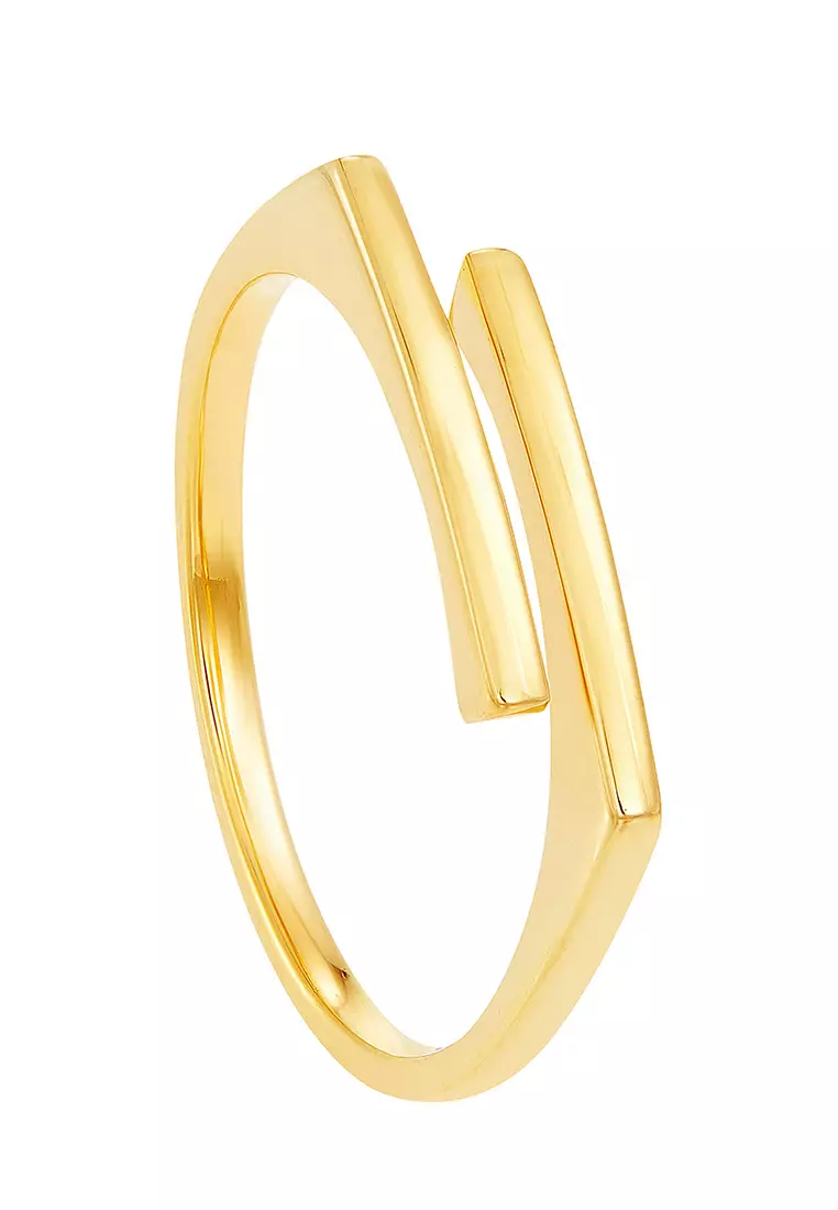 Buy HABIB HABIB 916/22K Yellow Gold Ring R0DFR1121 Online | ZALORA Malaysia