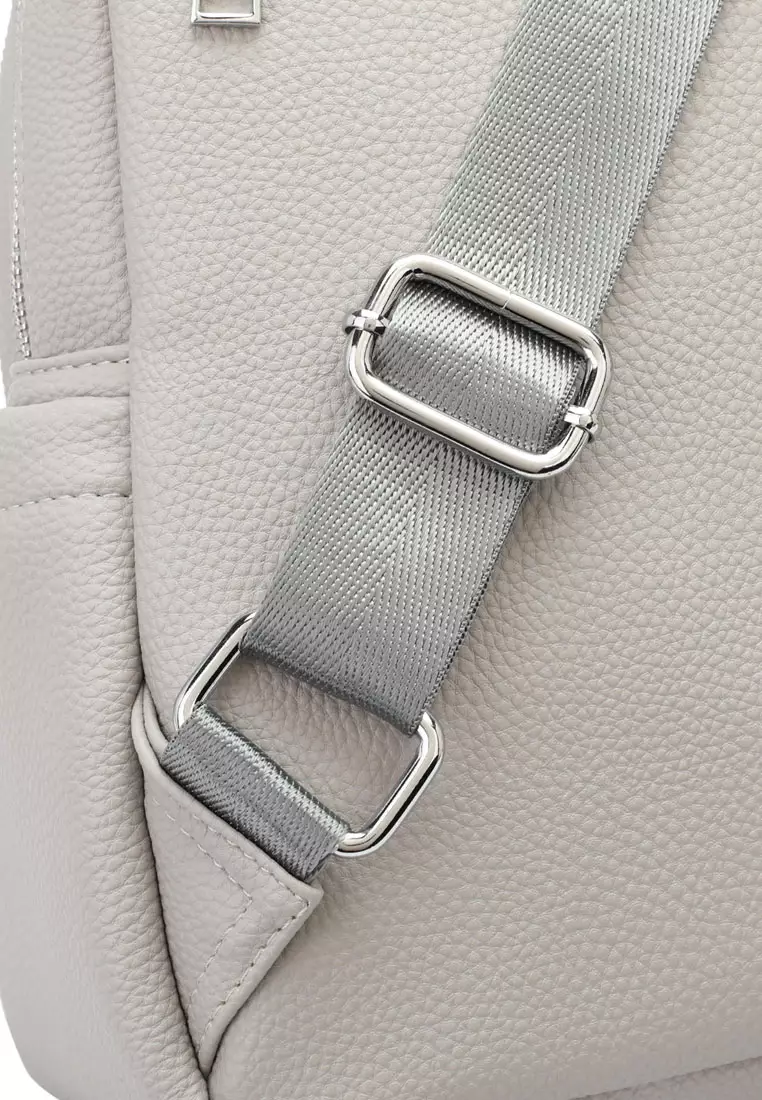 Women's Logo Backpack (Tas Ransel Wanita / Tas Punggung Wanita) - Abu-Abu