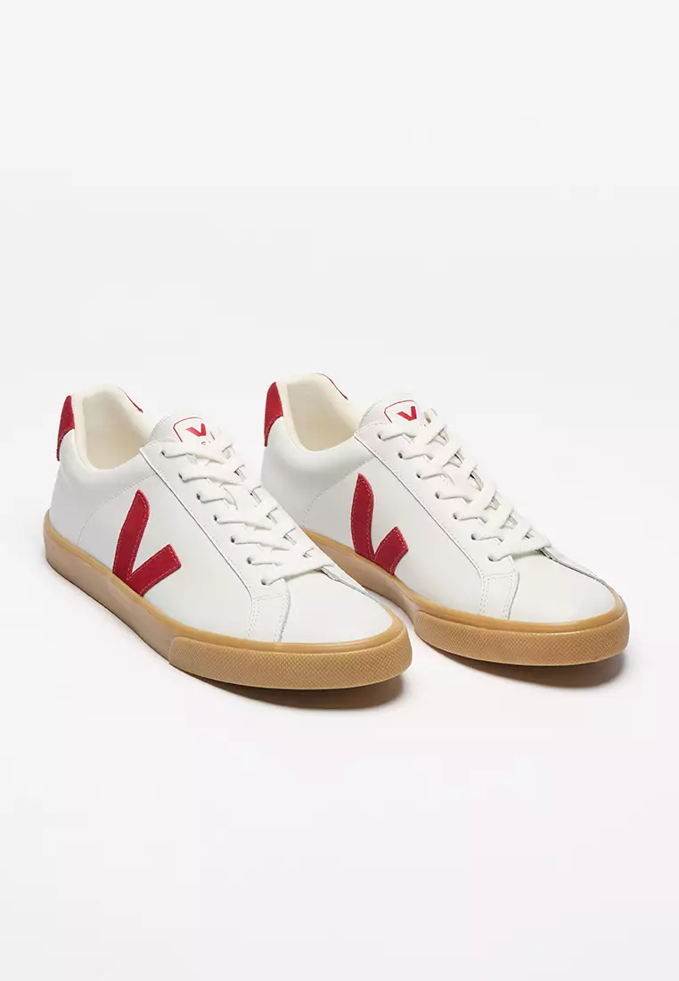 Esplar Logo Leather Sneakers