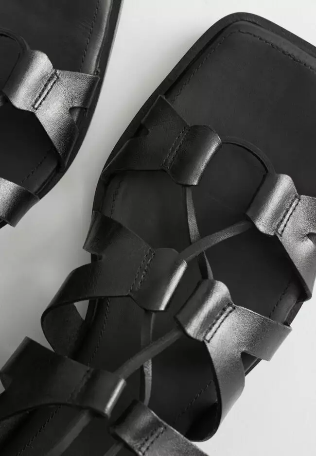 Leather Gladiator Sandals