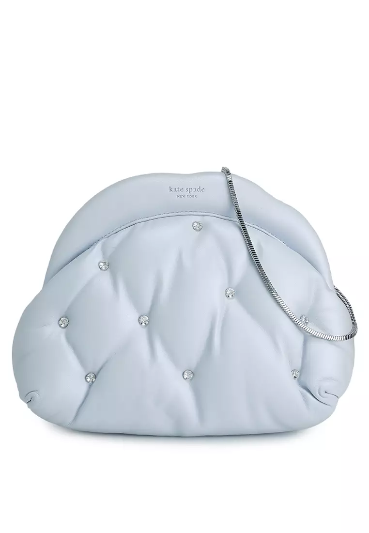 Kate Spade Shade Crystal Embellished 3d Cloud Crossbody Bag