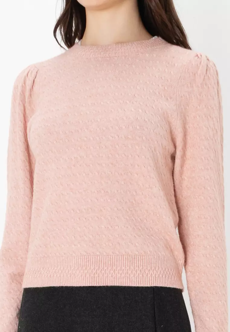 ONLY Katia Cowlneck Pullover – Langarm, Aus Viskose, Nylon & Polyamid