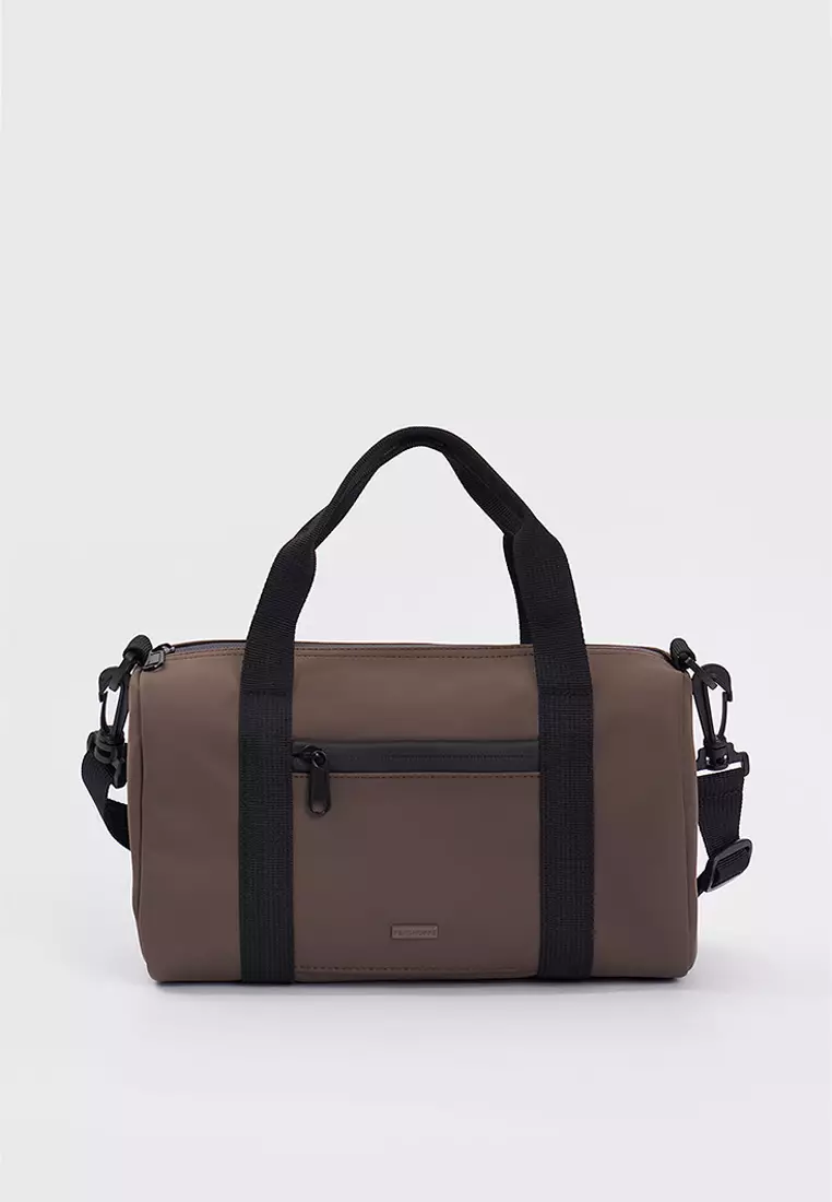 PU Coated Mini Duffle Sling Bag