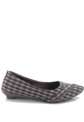Dr. Kevin Women Flat Shoes Slip On 43107 - Grey