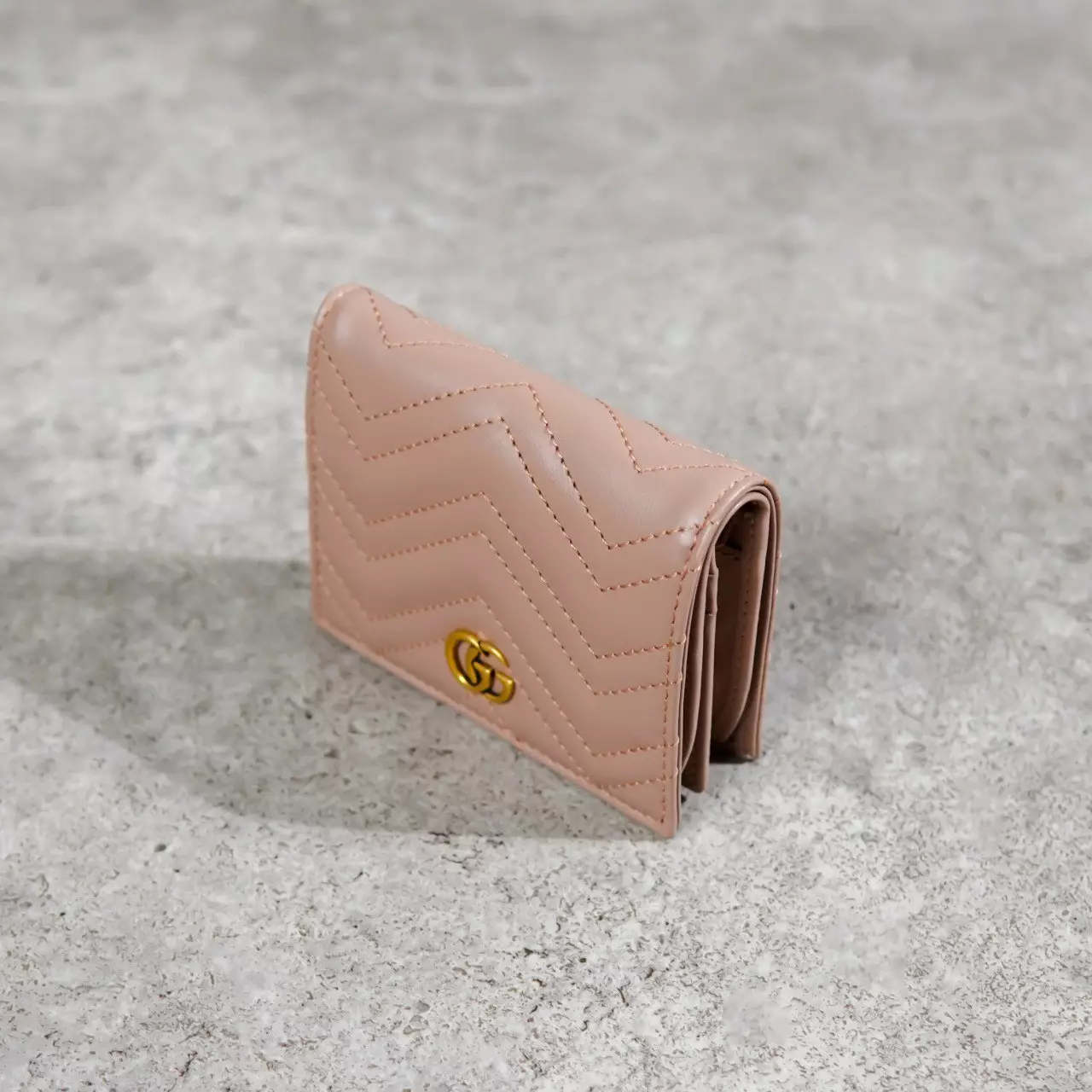 Jual Gucci Dompet GUCCI MARMONT GHW NUDE BIFOLD WALLET 100