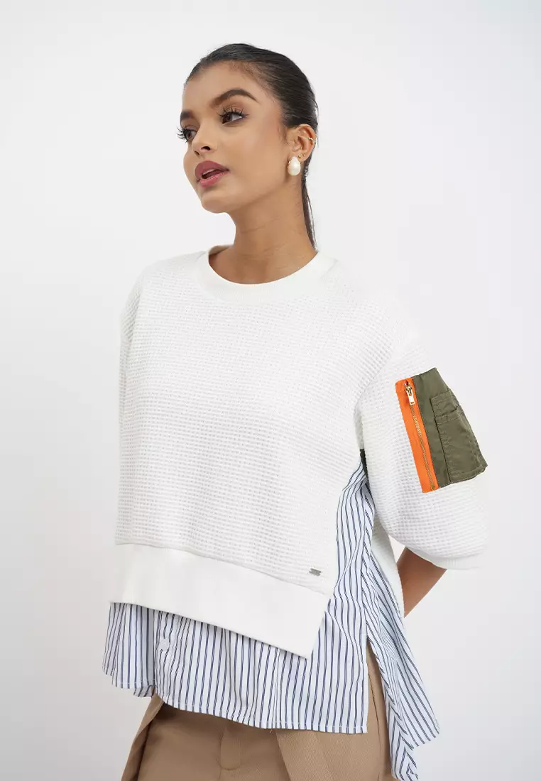 Hadley Quarter Sleeve Top