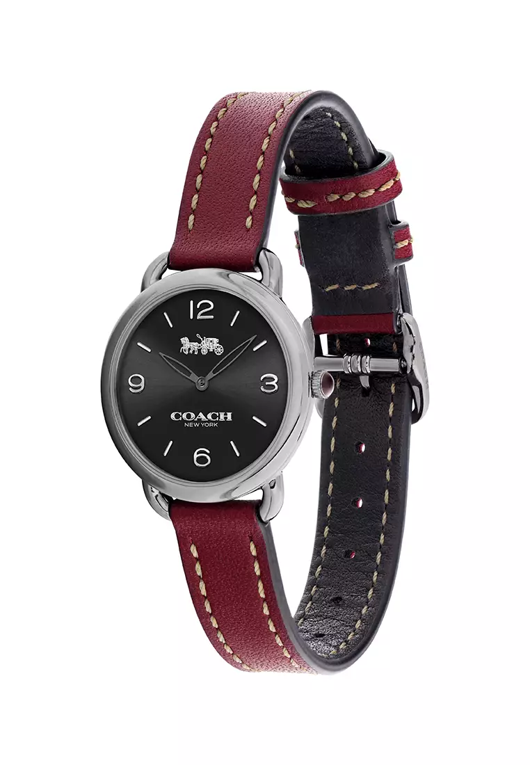 Coach delancey slim watch sales