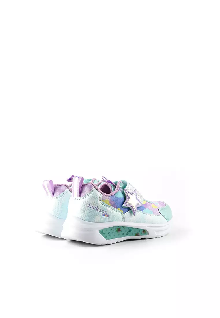 Jackson Kids Ruby 1SO Green Purple - Sepatu Sneakers