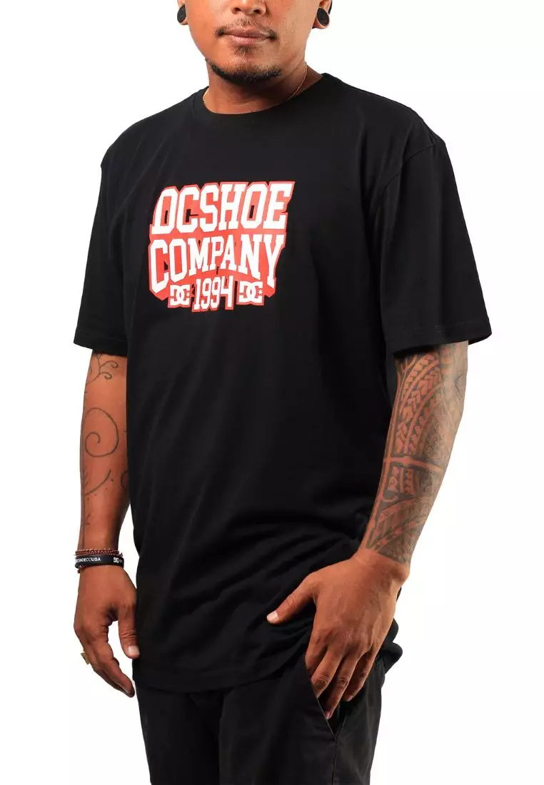 Buy DC Shoes DC Men Cali Stack Short Sleeve Tee - Anthracite Online ...