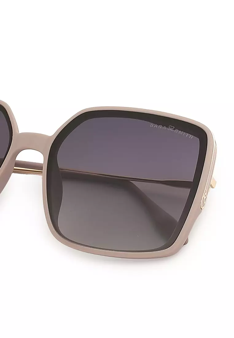 Unisex Fashion Sunglasses - Sand Mud Purple