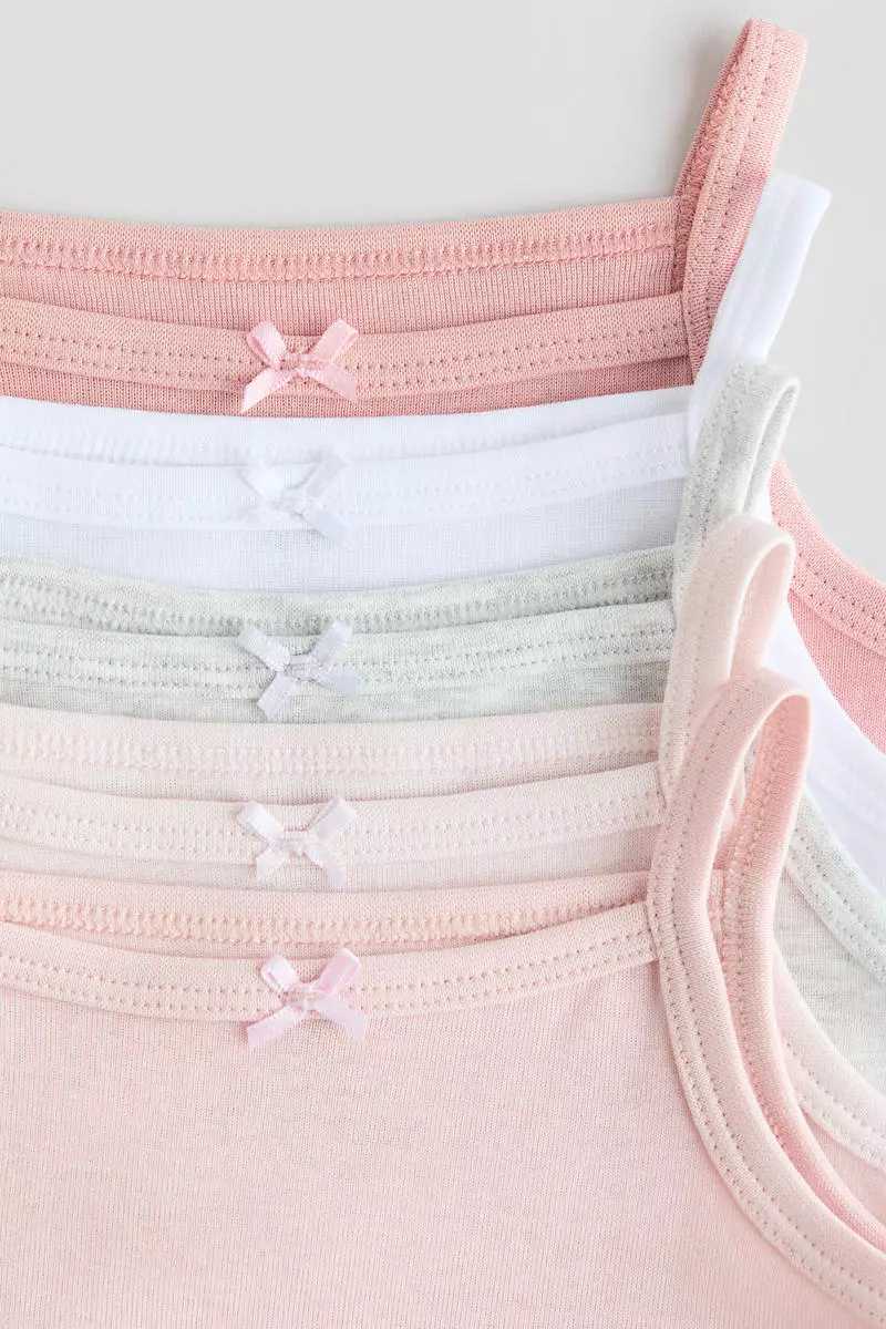 5-pack cotton bodysuits