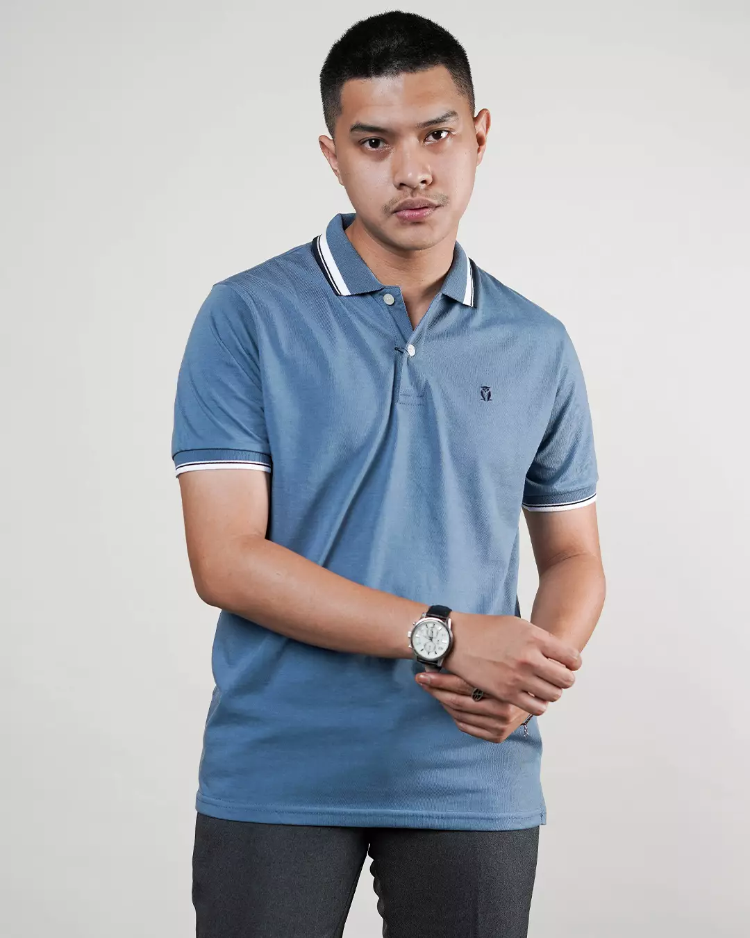 MATSUDA Kaos Polo Shirt Pria Kerah Aioi