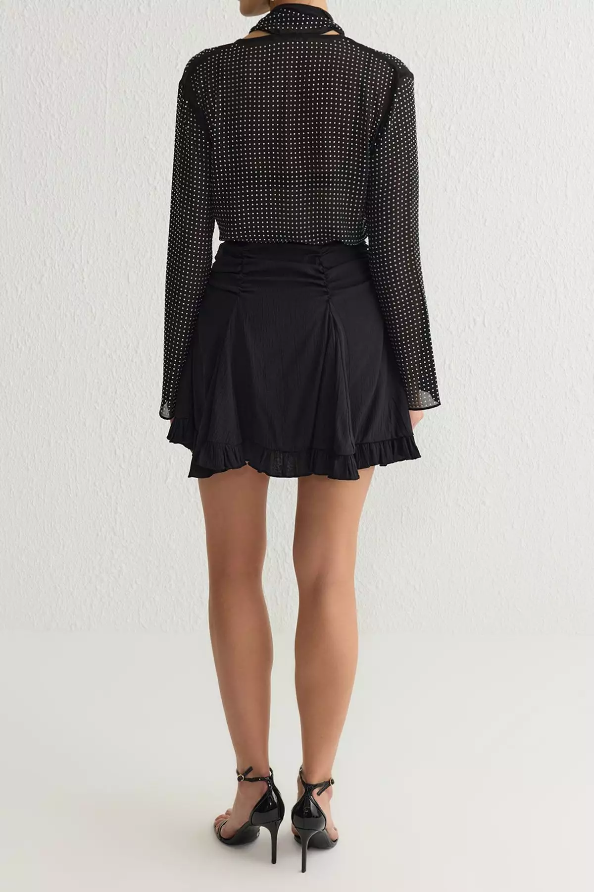 Plain Mini Shift Skirt