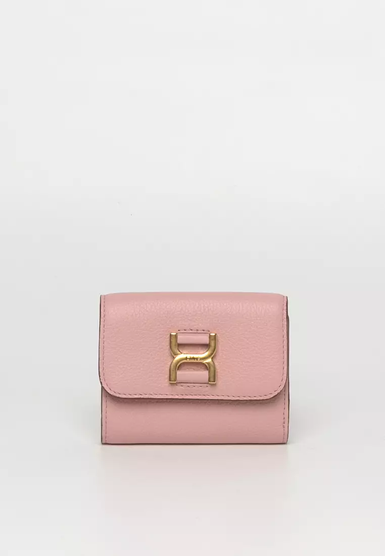 Buy Chlo Chlo Grain Calfskin Leather Wallet 2023 Online ZALORA