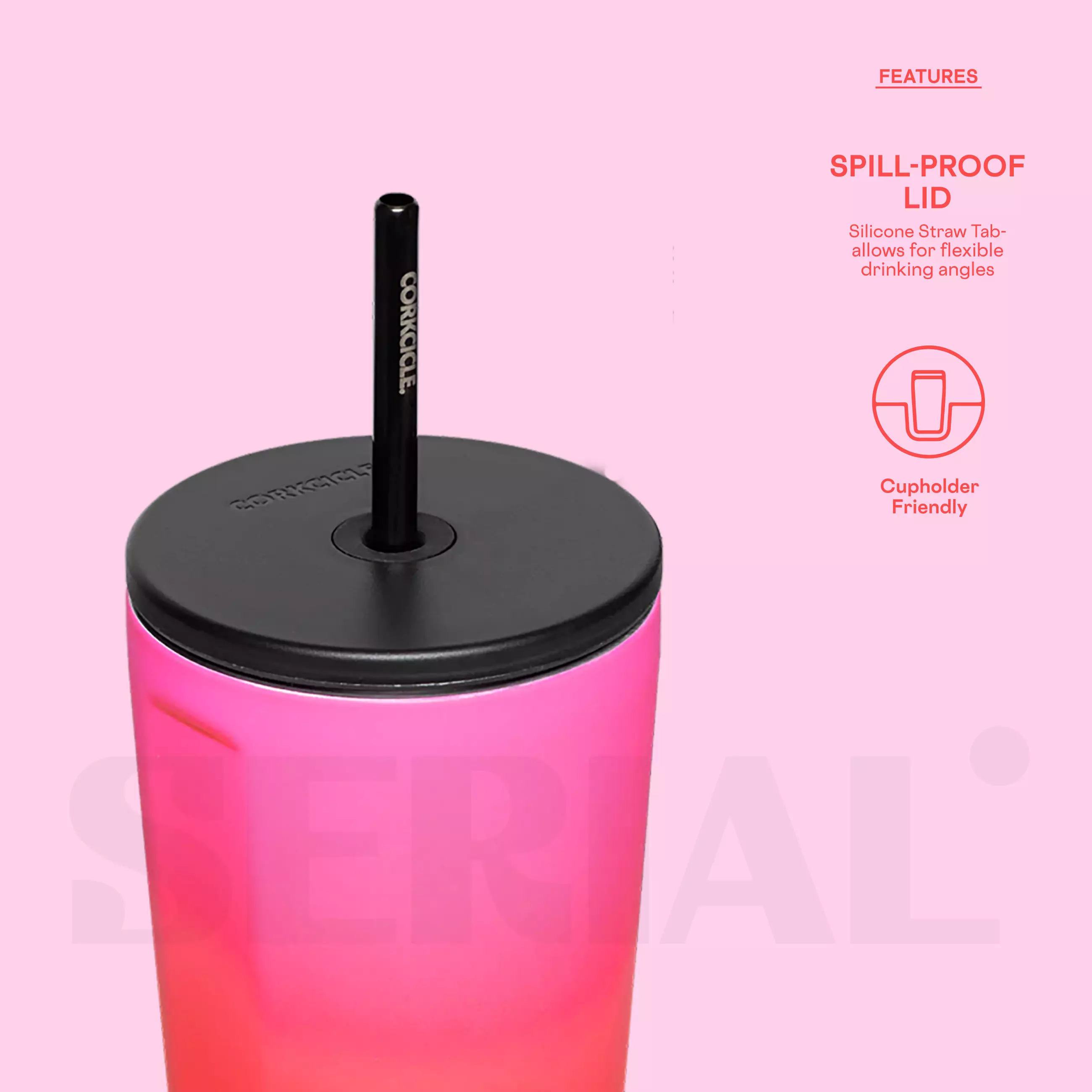 CORKCICLE Cold Cup 24oz - Sangria
