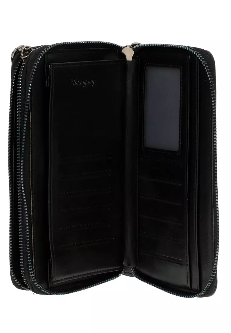 Dompet Pria Model Panjang Casual Men Wallet Many Slot Material Kulit ORIGINAL