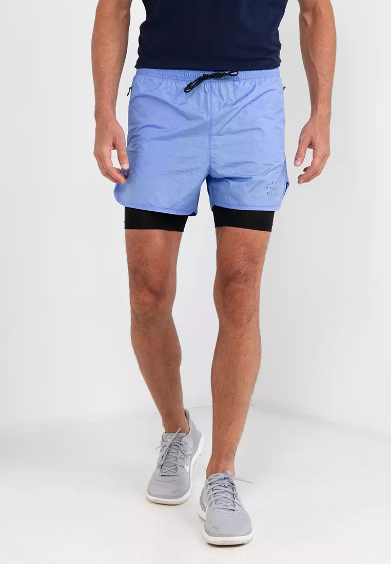 Nike 2 in 1 running shorts store
