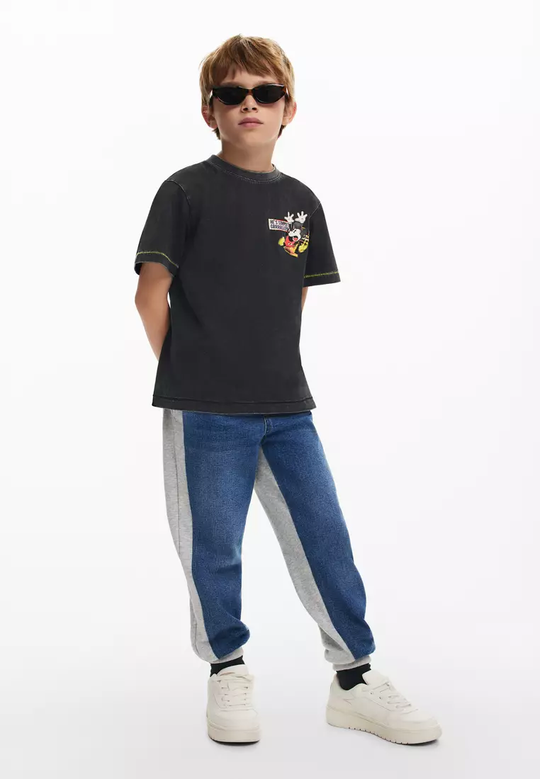 Distressed Mickey Mouse T-shirt