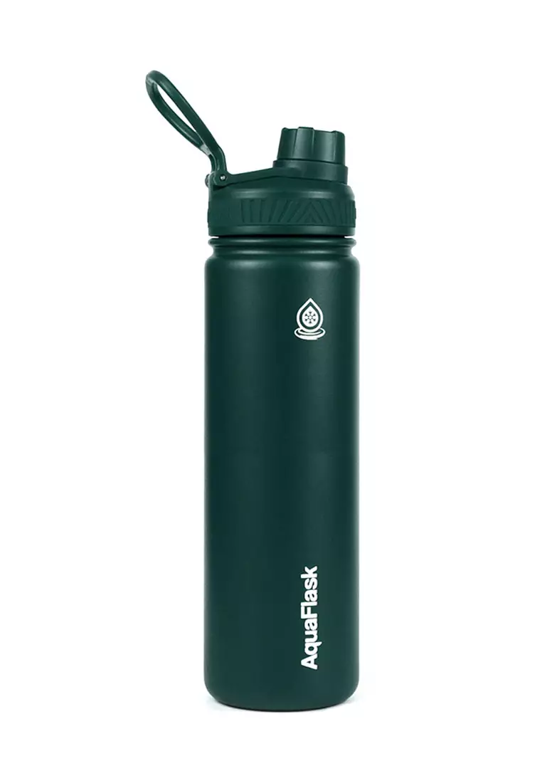 Buy Aquaflask 22oz Wide Mouth Water Bottle Moss Green 2024 Online ...